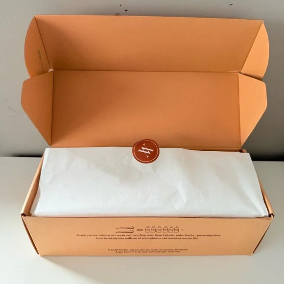 Vivaia Womens Margot 2.0 Square Toe V-Cut Flats Black Knit Size US 11 EU 43 - Picture 10 of 11